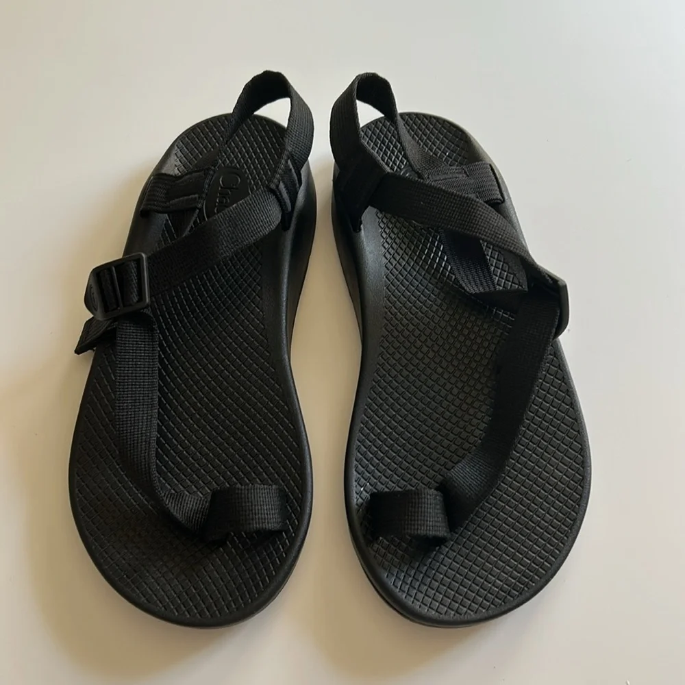 Chaco Black Men's Sandals - Picture 4 of 11